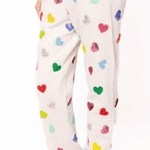 Light Gray Multi Rhinestone Sweatpants | Queen of Sparkles - MainStreet Clothing Co.