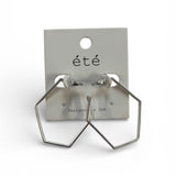 Love So Much Hexagon Hoop - MainStreet Clothing Co.