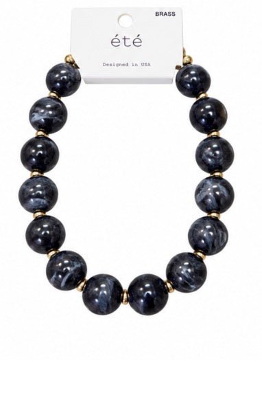 Lynne Necklace - Black - Grayce's Boutique
