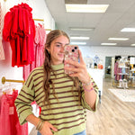 Madeline Striped Sweater - Grayce's Boutique