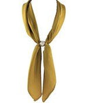 Madi Pearl Scarf - Mustard - Grayce's Boutique
