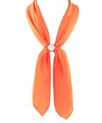 Madi Pearl Scarf - Orange - Grayce's Boutique