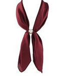Madi Pearl Scarf - Wine - Grayce's Boutique