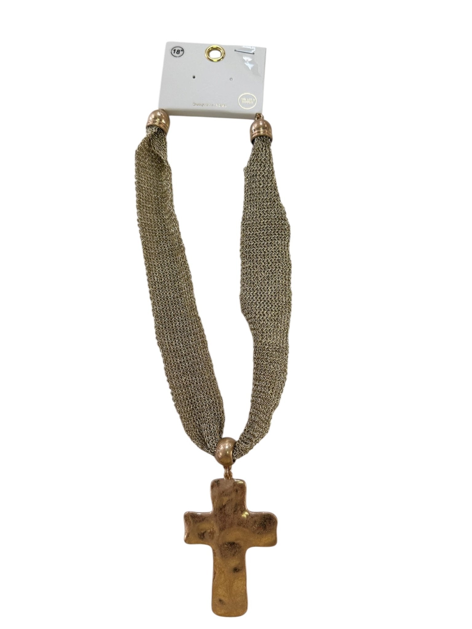 Make a Statement Cross Necklace - Grayce's Boutique