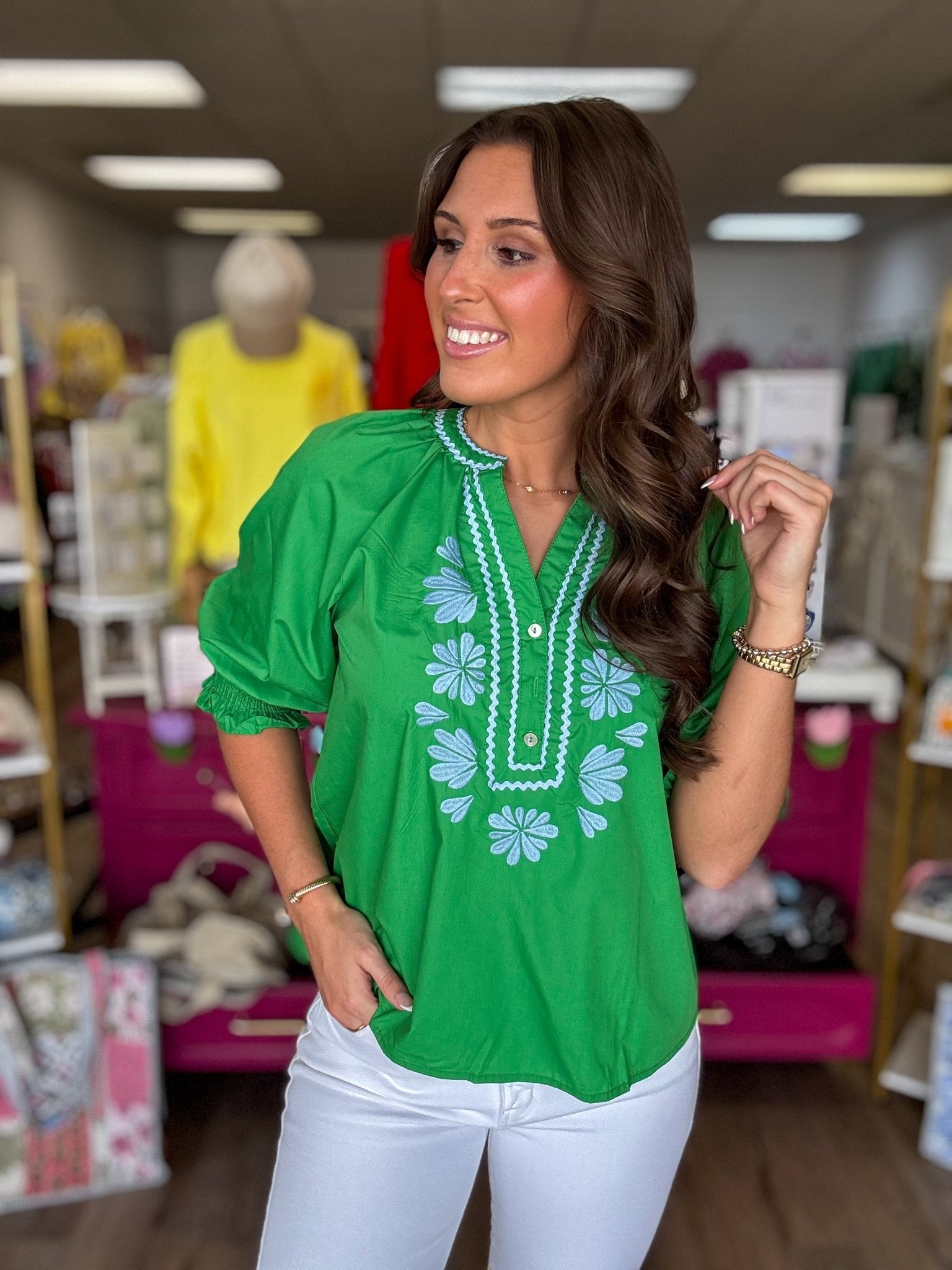 Make it Yours Blouse - Grayce's Boutique