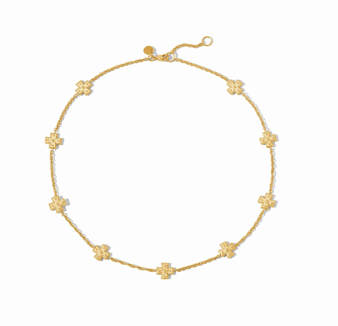 Malta Canterbury Delicate Station Necklace | Julie Vos - Grayce's Boutique