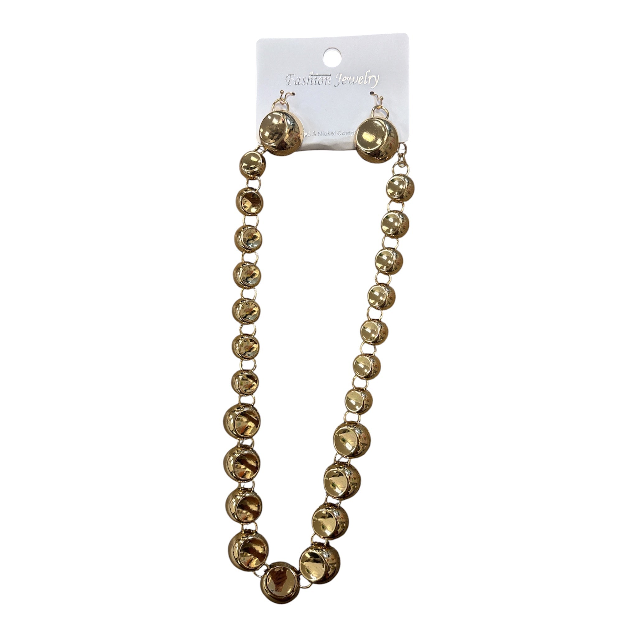 Melissa Golden Necklace Set - Grayce's Boutique