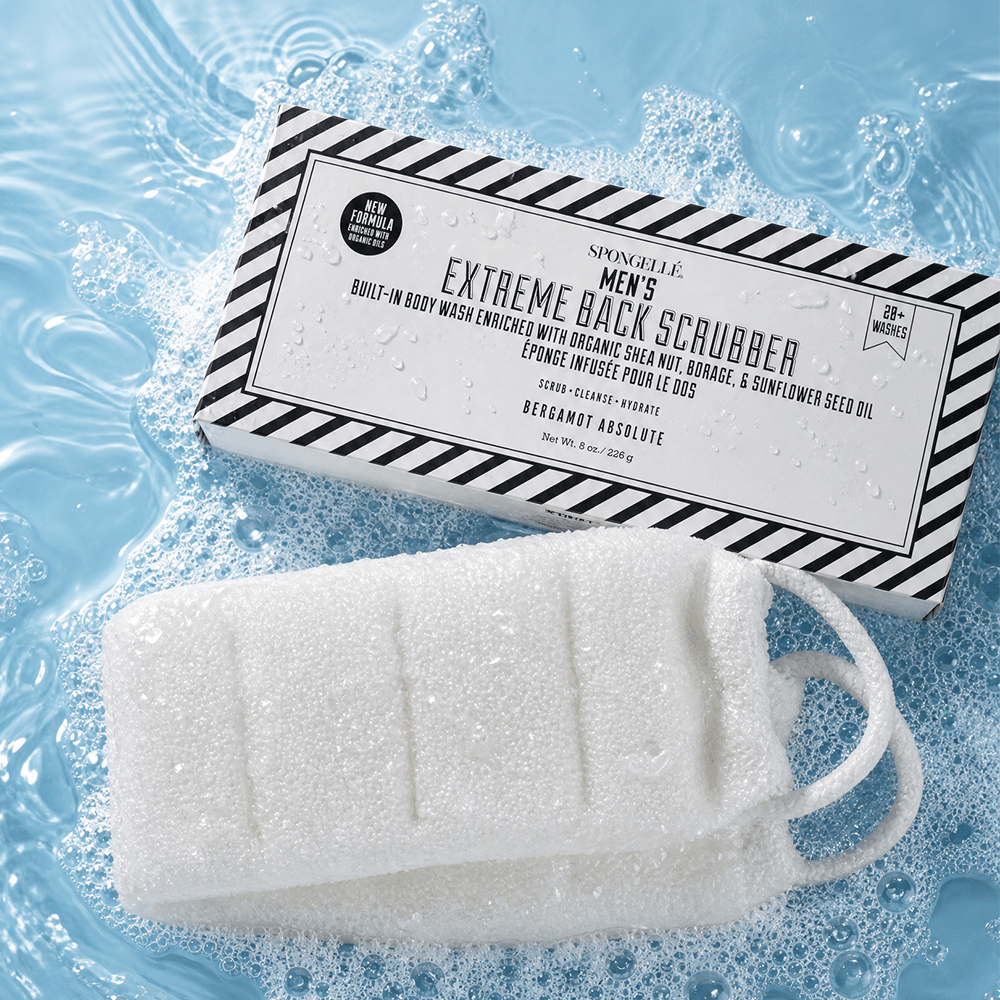 Men's Extreme Body Wash Infused Back Scrubber - Grayce's Boutique