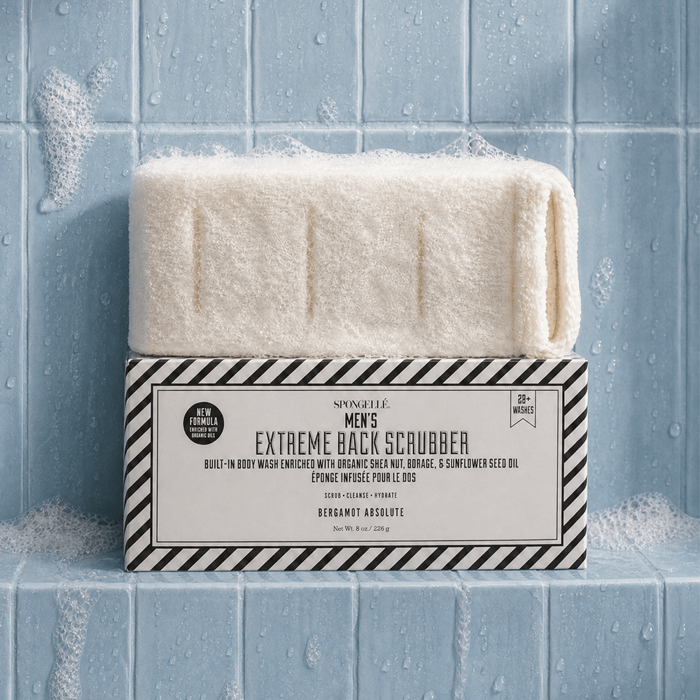 Men's Extreme Body Wash Infused Back Scrubber - Grayce's Boutique