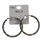 Mention It Twist Hoop - Grayce's Boutique