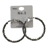 Mention It Twist Hoop - Grayce's Boutique