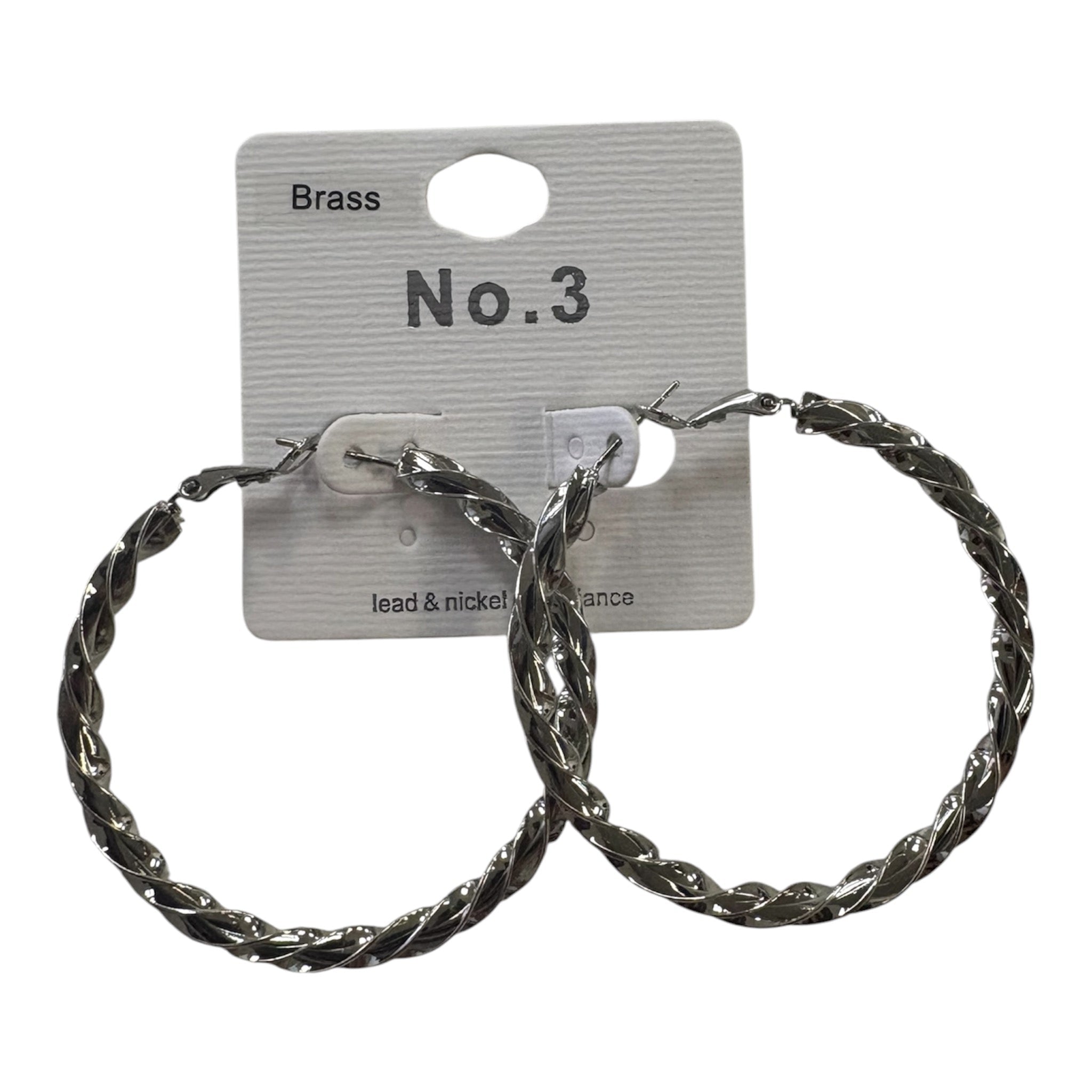 Mention It Twist Hoop - Grayce's Boutique