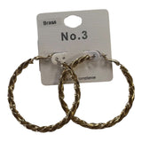 Mention It Twist Hoop - Grayce's Boutique