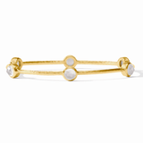 Milano Luxe Bangle - Iridescent Clear Crystal - Medium - Grayce's Boutique