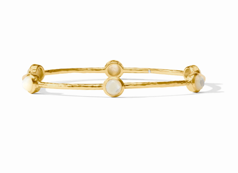 Milano Luxe Bangle-Mother of Pearl-M - Grayce's Boutique