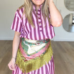 Moving Forward Midi Skirt - Grayce's Boutique