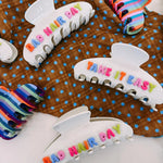 Multicolor Take it Easy Hair Clip | Etta & East - Grayce's Boutique
