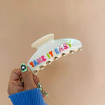 Multicolor Take it Easy Hair Clip | Etta & East - Grayce's Boutique