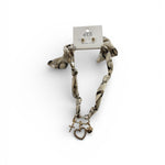 Neutral Scarf Charm Necklace - MainStreet Clothing Co.