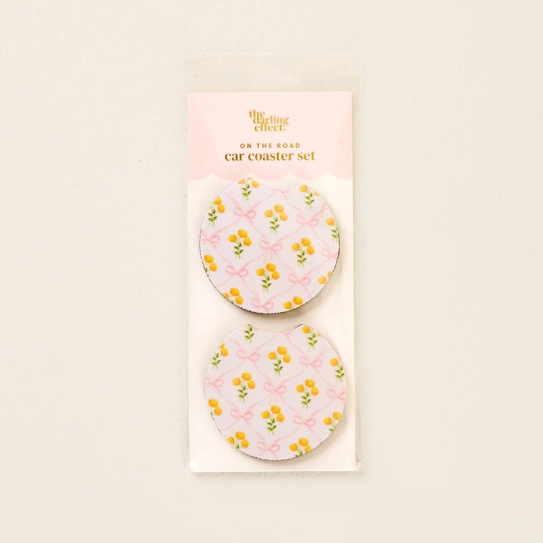 On the Road Car Coaster Set | The Darling Effect - MainStreet Clothing Co.