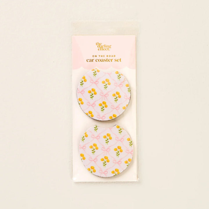 On the Road Car Coaster Set | The Darling Effect - MainStreet Clothing Co.