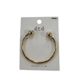 Open Ball Cuff Bracelet - Grayce's Boutique