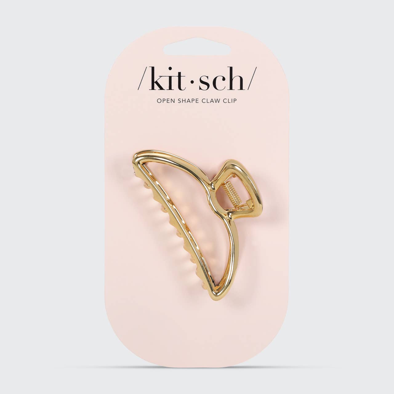 Open Shape Claw Clip - Gold - Grayce's Boutique