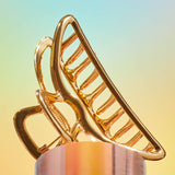 Open Shape Claw Clip - Gold - Grayce's Boutique