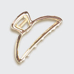 Open Shape Claw Clip - Gold - Grayce's Boutique