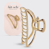 Open Shape Claw Clip - Gold - Grayce's Boutique
