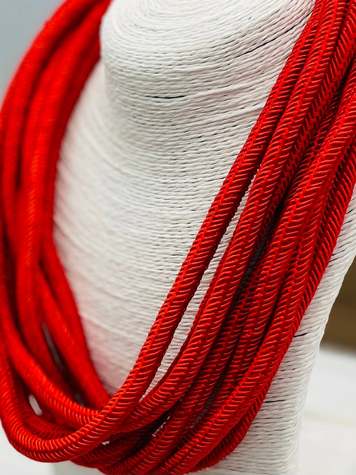 "Original" Slub 8 - Strand Necklace (red) NK183 - MainStreet Clothing Co.