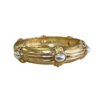 Pearls of Wisdom Bangle Bracelet - Grayce's Boutique