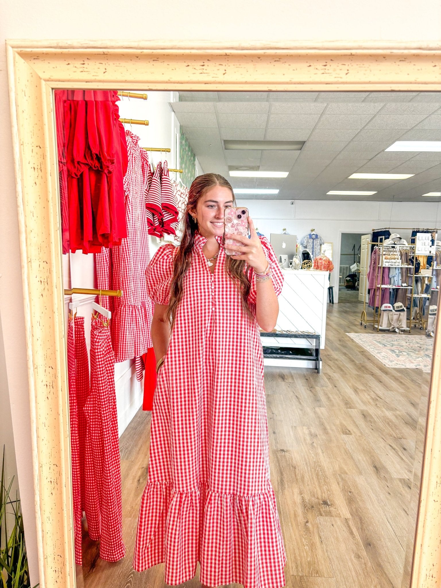 Picnic Gingham Dress - Grayce's Boutique