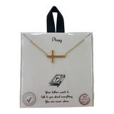 Pray Cross Necklace - Grayce's Boutique