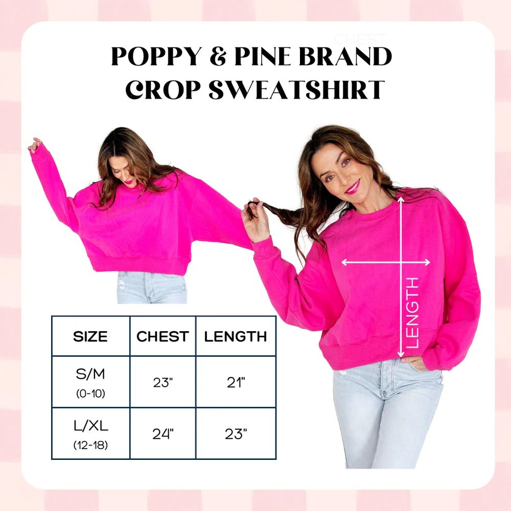 PRESALE 10/20 Amen Cropped Sweatshirt | Poppy & Pine - Grayce's Boutique
