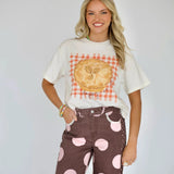 PRESALE 10/20 Happy as Pie Cropped Tee | Poppy & Pine - Grayce's Boutique
