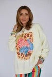 PRESALE 10/20 Pretty Thankful Turkey Sweatshirt | Poppy & Pine - Grayce's Boutique