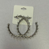 Pretty Pearl Hoops - MainStreet Clothing Co.