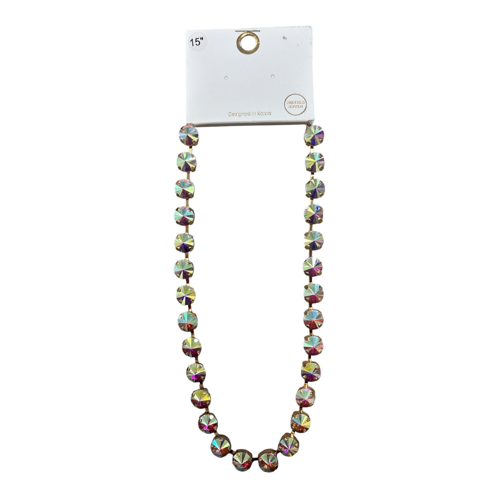 Rachel Necklace | Iridescent - Grayce's Boutique