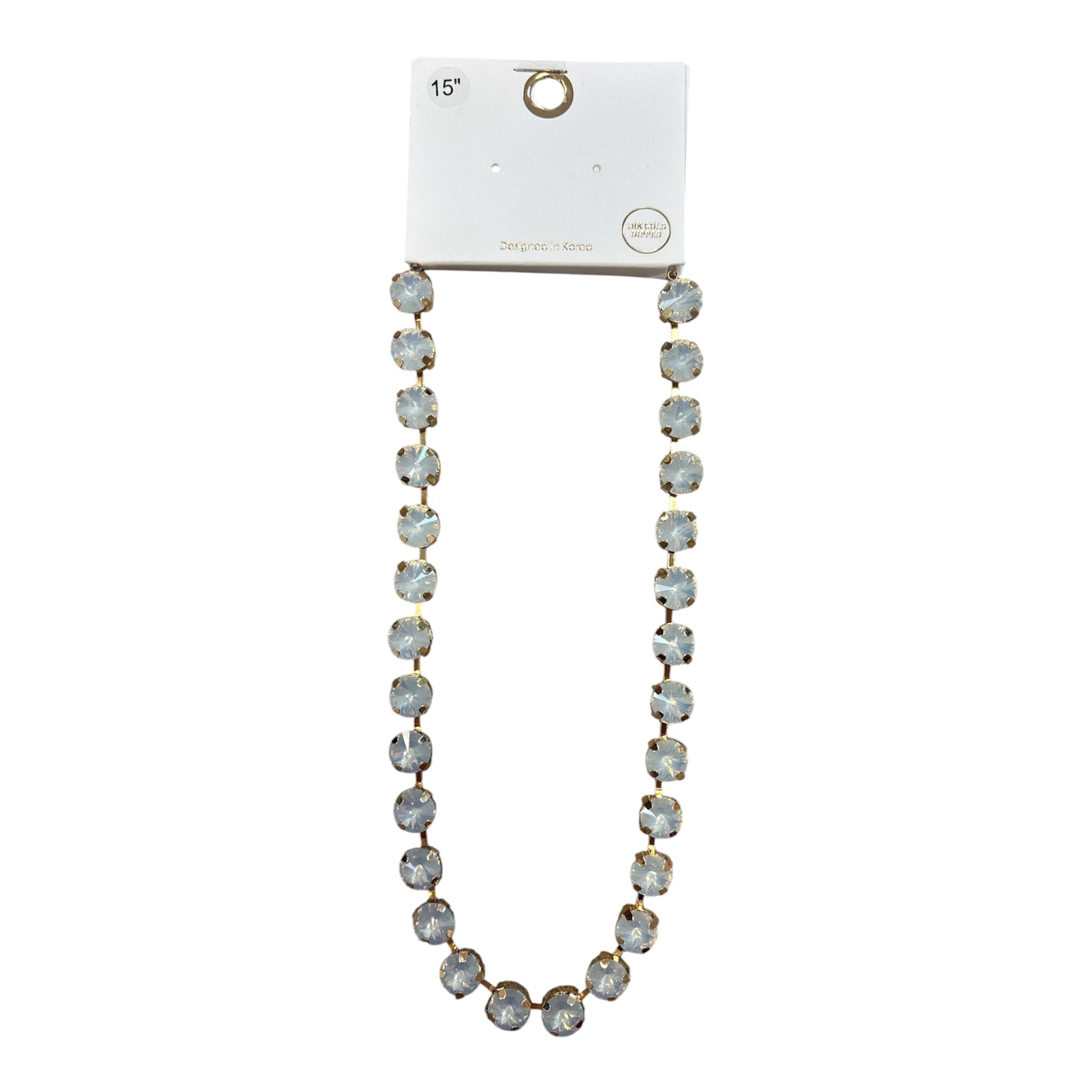 Rachel Necklace | Light Blue - Grayce's Boutique