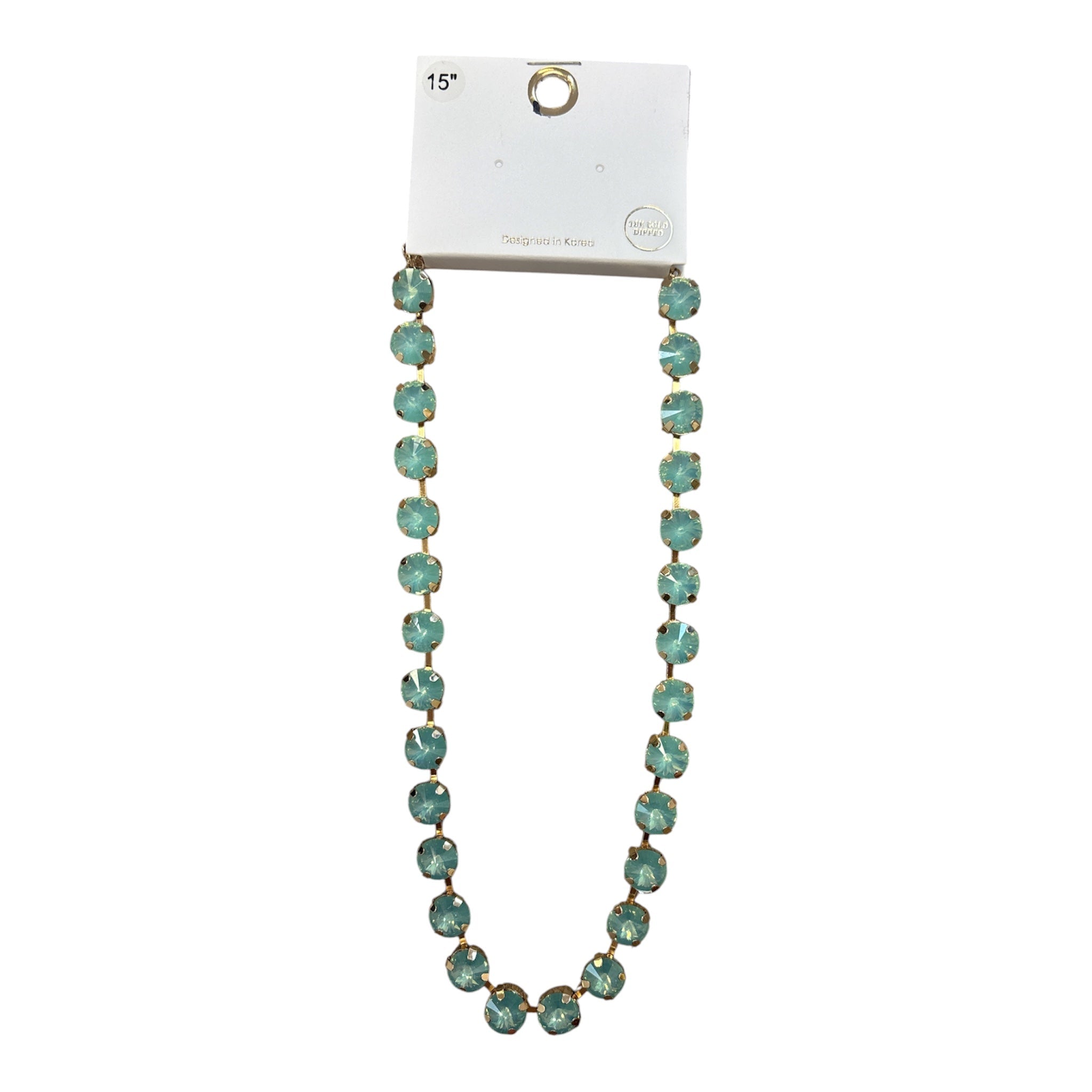 Rachel Necklace | Mint - Grayce's Boutique