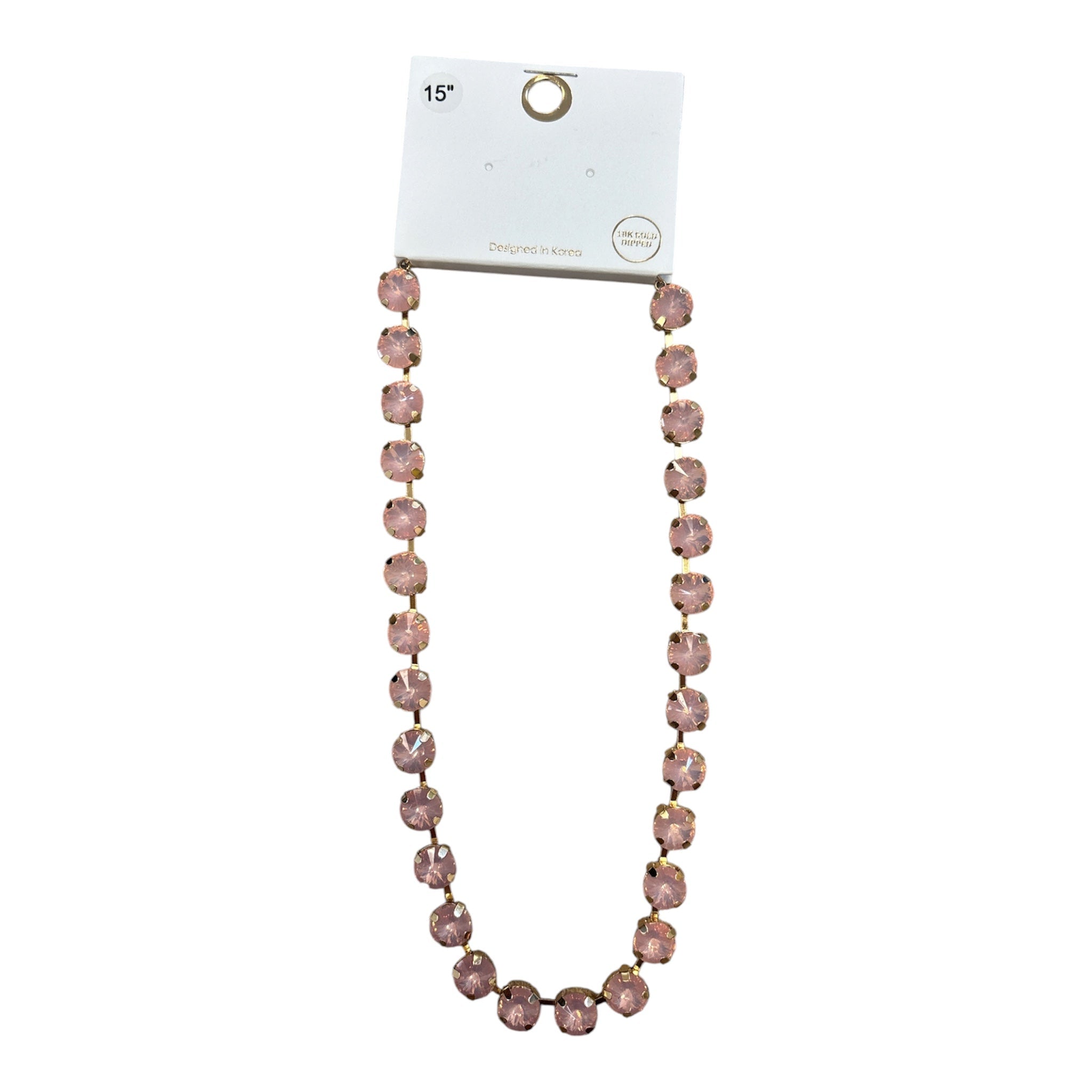 Rachel Necklace | Pale Pink - Grayce's Boutique