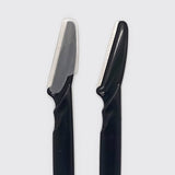 Recycled Plastic Dermaplaners 12pc Set - Black - Grayce's Boutique