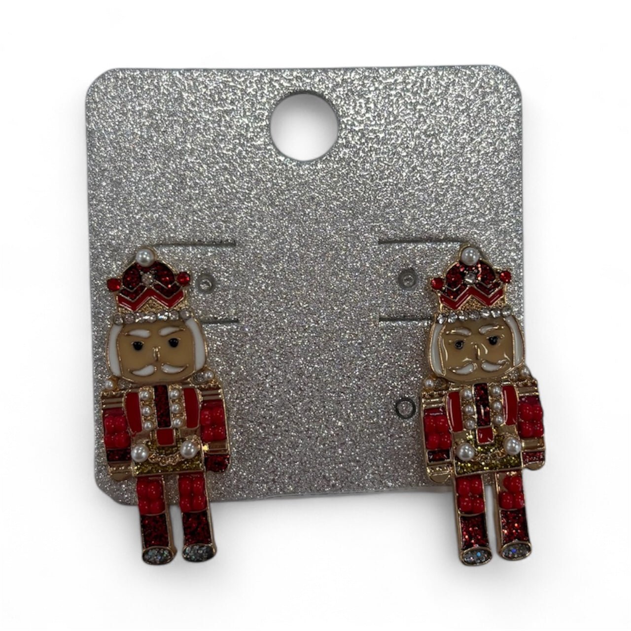 Red Nutcracker Earrings - MainStreet Clothing Co.