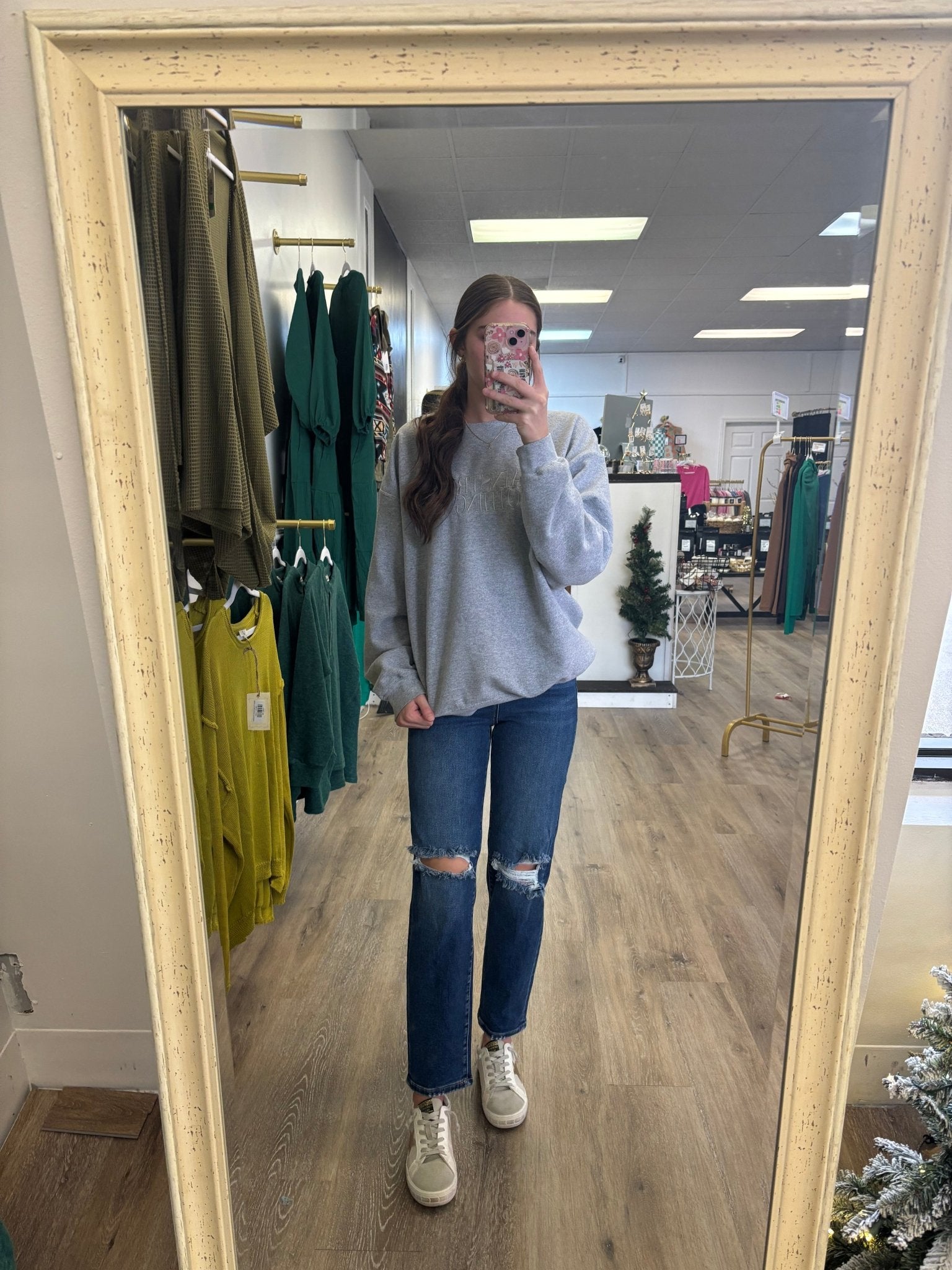 Risen Dark Wash Mom Jean - MainStreet Clothing Co.