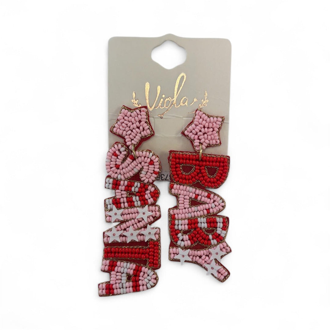 Santa Baby Drop Earrings - MainStreet Clothing Co.