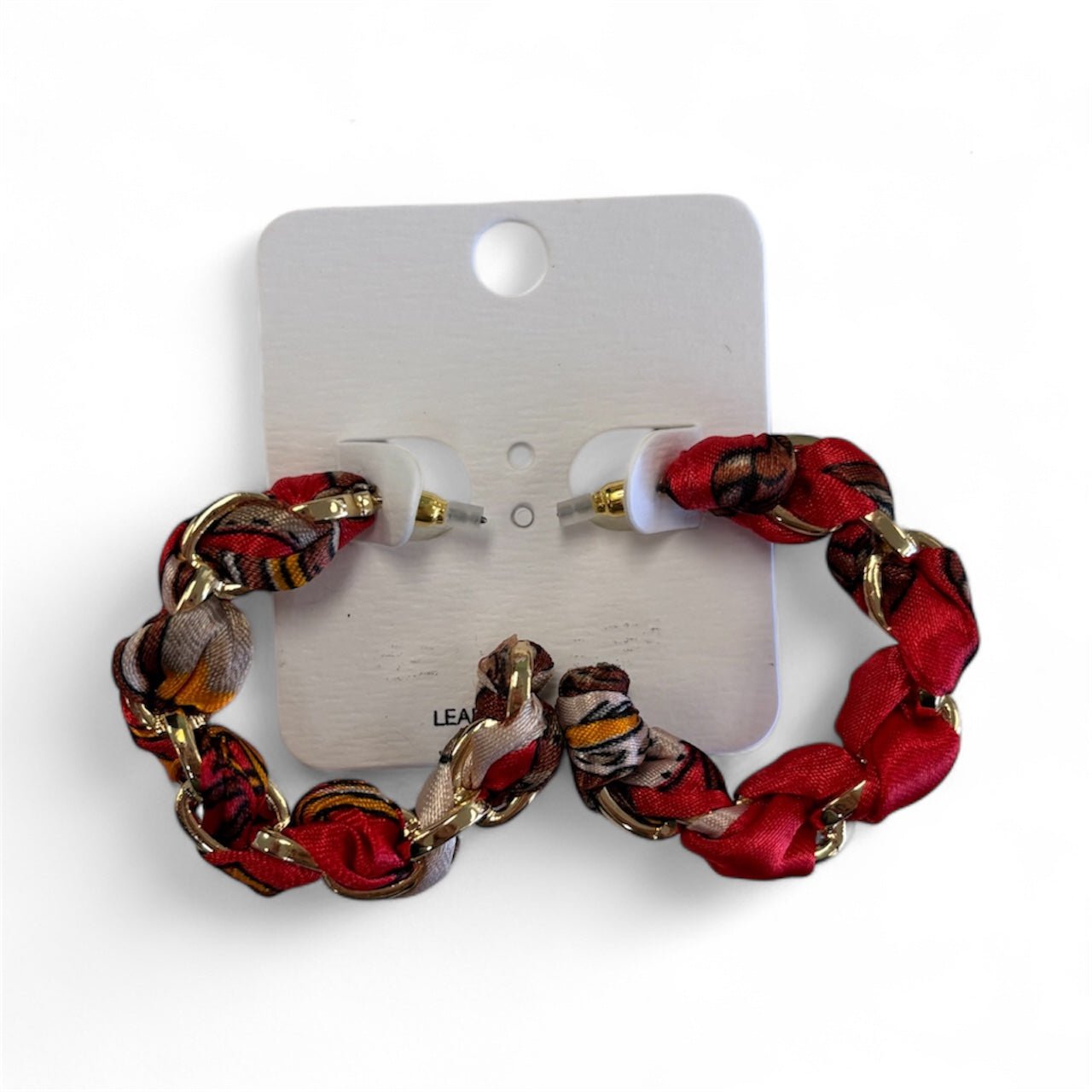 Scarf Earring Hoop - MainStreet Clothing Co.