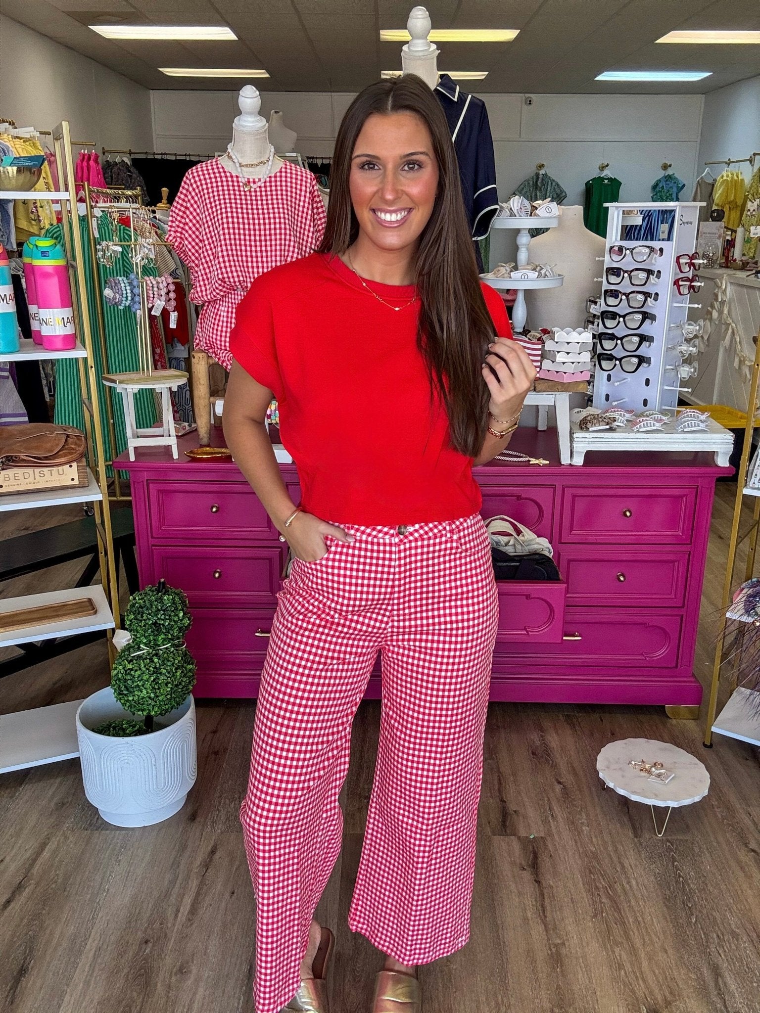 Scarlet Sweetheart Top - Grayce's Boutique