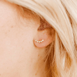 Screwback Stud Earrings - Abigail Sparkle | LINNY CO - Grayce's Boutique