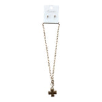 See You Later Cross Chain Necklace - Grayce's Boutique